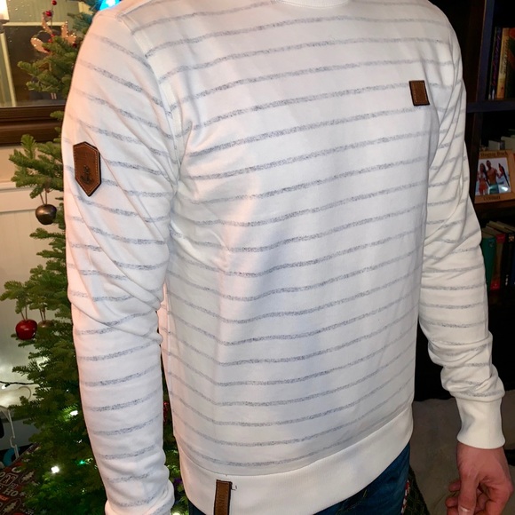 Men’s naketano striped sweatshirt size large - Picture 4 of 7